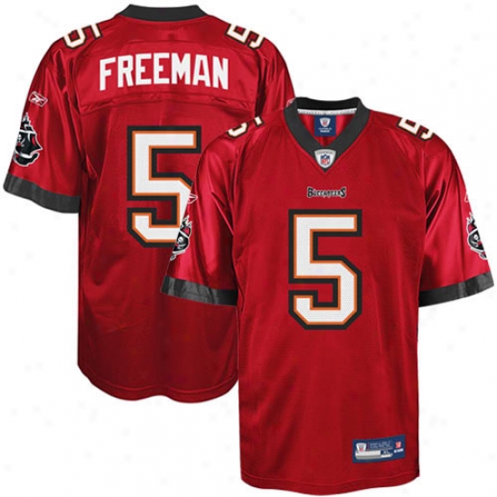 Tampa Bay Buccaneer Jerseys : Reebok Nfl Equipment Tampa Bay Buccaneer #5 Josh Freeman Red Replica Football Jerseys
