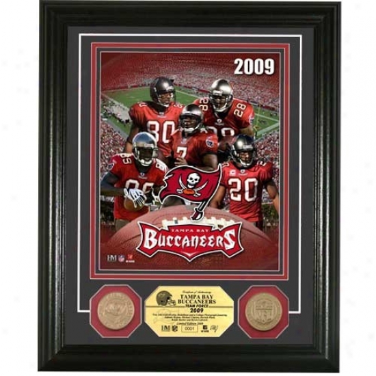 Tampa Bay Buccaneers 2009 Team Force 24kt Gold hPotomint
