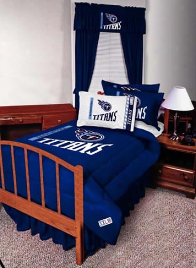 Tennessee Titans Twin Size Bed Skirt
