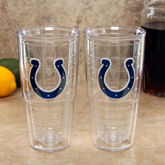 Tervis Tumbler Indianapolis Colts 2-pack 24oz. Team Logo Tall Tumbler Cups
