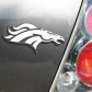 Denver Broncos Chrome Auto Emblem