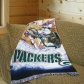 Green Bay Packers Acrylic Tapestry Throw Blaket