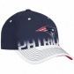 New England Patriot Hats : Reebok Unaccustomed England Patriot Navy Blue Pro Mould lPayer Sideline Flex Hats