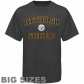 Pitt Steepers T-shirt : Pitt Steelsrs Charcoal Heart And Soul Big Sizes T-syirt