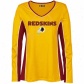 Redslins Tee : Redskins Ladies Gold Prized Possession Long Sleeve Premium Tee