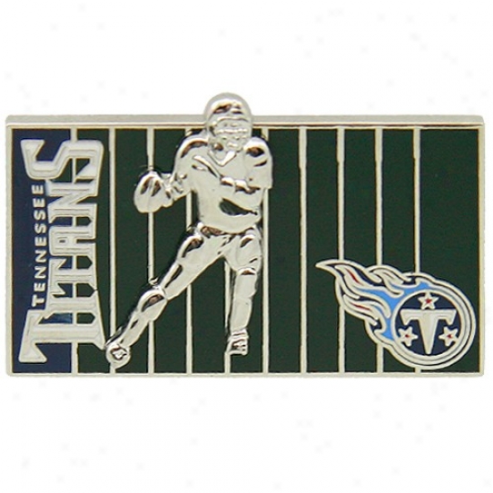 Titans Cap : Titans 3d Football Player On The Field Pin