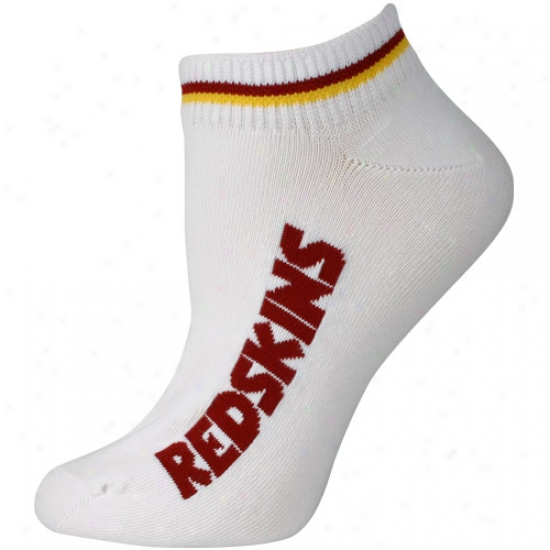Washington Redskins Happy Ladies (529) 9-11 Ankle Socks