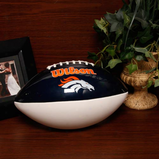 Wilson Denver Broncos Full-size Autograph Football