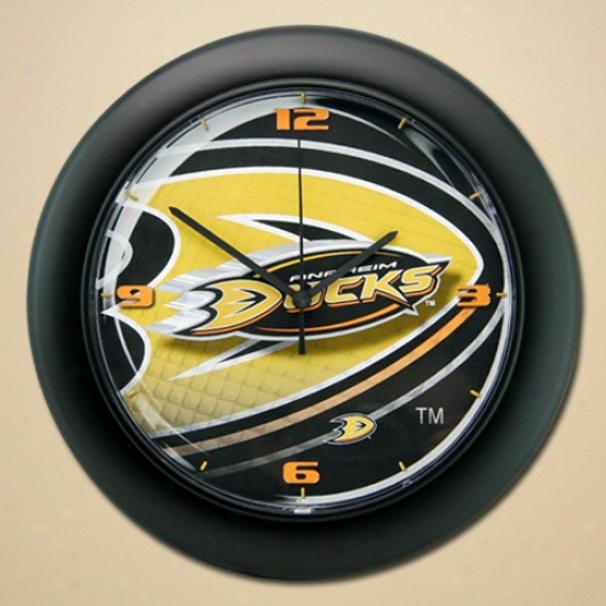 Anaheim Ducks High Definition Wall Clock