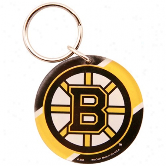 Boston Bruins High Defining Keychain