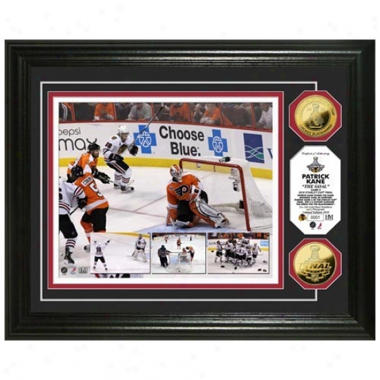 Chicago Blackhawks 2010 Nhl Stanley Cup Champions Patrick Kane Âthe Goal 24kt Golr Coin Photomint