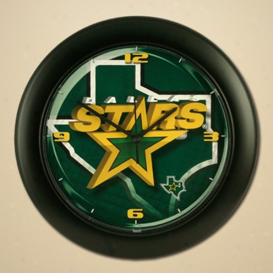 Dallas Stars High Definition Wall Clock