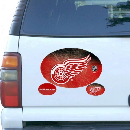 Detroit Red Wings 3-pack Magnet Set