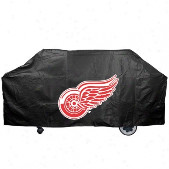 Detroit Red Wings Black Broil Cover