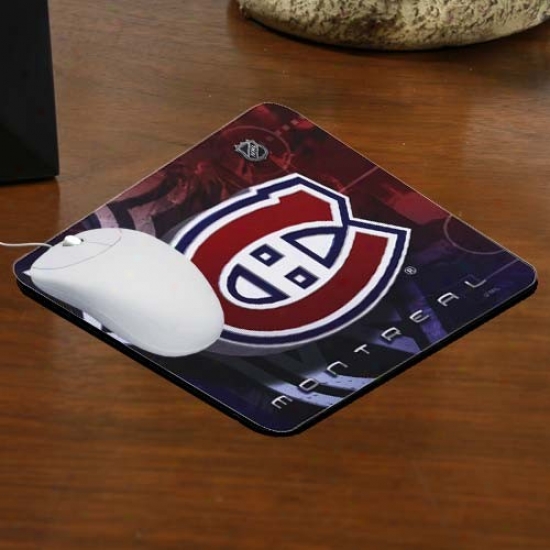 Montreal Canadiens Team Logo Neoprene Mousepad