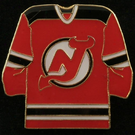 New Jersey Devils Merchandise: New Jersey Devils Team Jersey Pin
