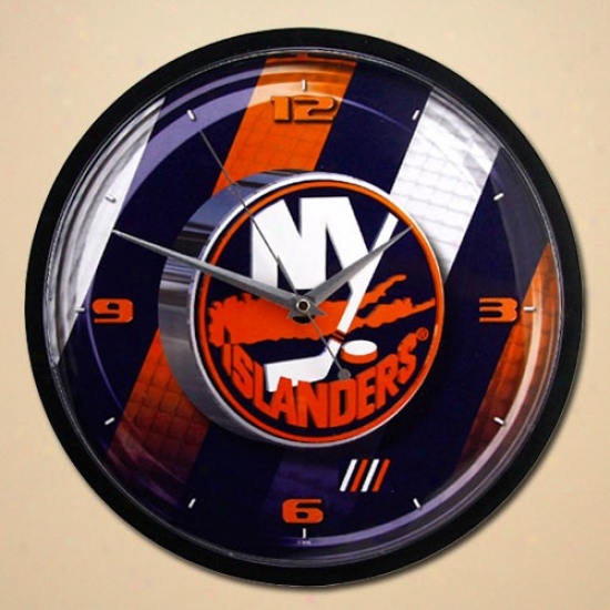 New York Islanders 12'' Wall Clock