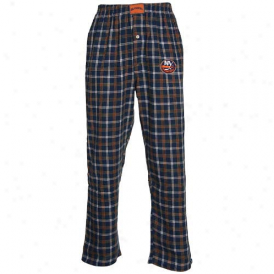 New York Islanders Navy Blue Tailgate Pajama Pants
