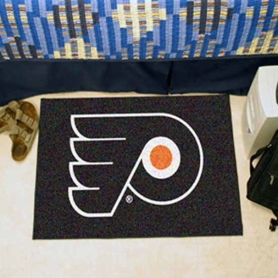 Philadelphia Flyers Black Logo Starter Mat
