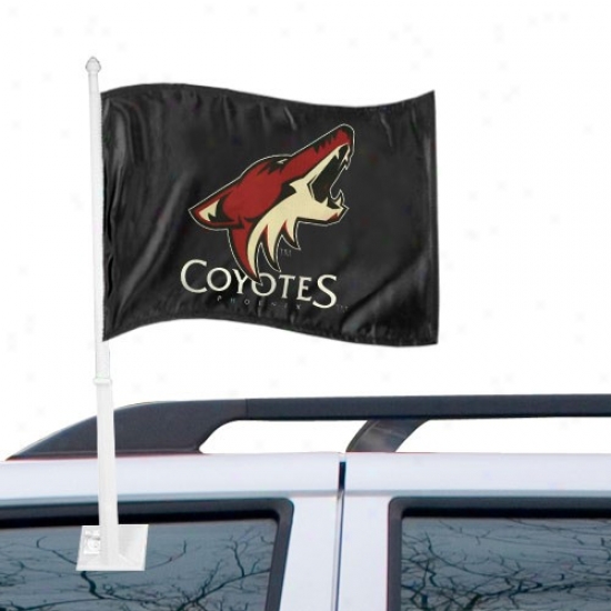 Phoenix Coyotes Banners : Phoenix Coyotes Black Car Banners