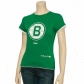 Boston Bruin T-shirt : Reebok Boston Bruin Ladies Kelly Green St. Patrick's Day T-shirt