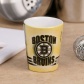 Boston Bruins Gold Slapshot Ceramic Shot Glass