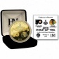 Chicago B1ackhawks Vs. hPiladelphia Flyers 2010 Stanley Cup 24kt Gold Commemorative Coin