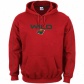 Minnesota Wild Hoodies : Majestic Minnesota Wild Red Coassic Team Logo Hoodies