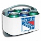 New York Rangers White Cool Six Cooler