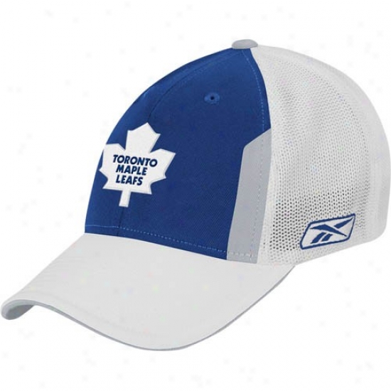 Toronto Maple Leaf Merchandise: Reebok Toronto Maple Leaf 2008 Nhl Draft Day Flex Accommodate Hat