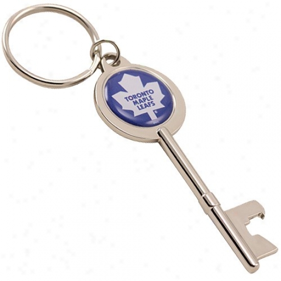 Toronto Maple Leafs Tonic Bottle Opener Keychain