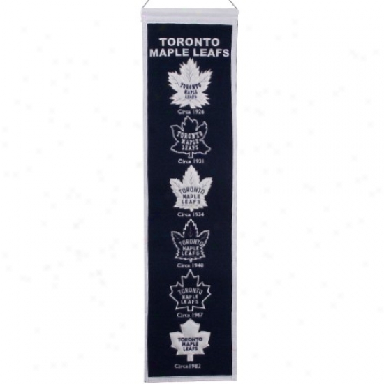 Toronto Maple Leafs Navy Dismal Heritage Banner