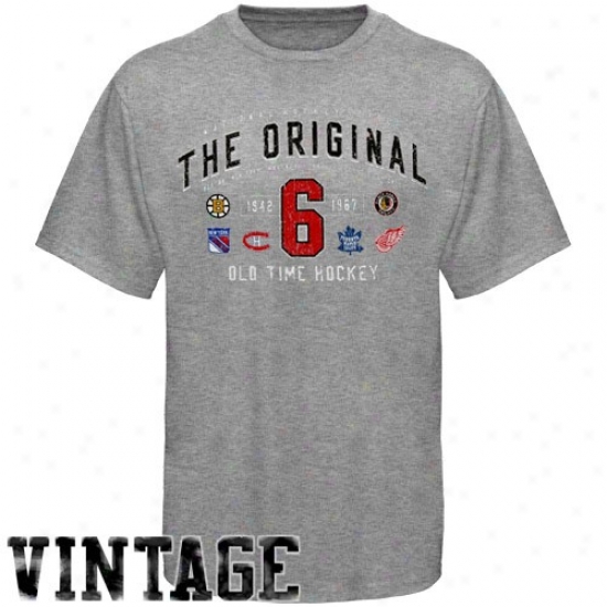 Toronto Maple Leafs Tshirts : Old Time Hockey Nhl Original Six Ash Gomez Vintage Tshirts