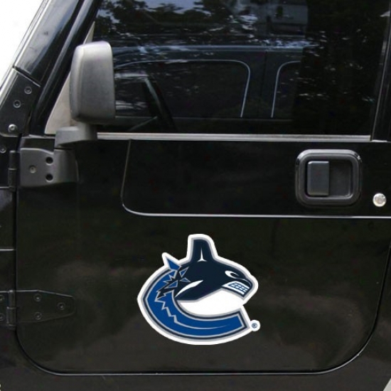 Vancouver Canucks Team Logo Car Magnet