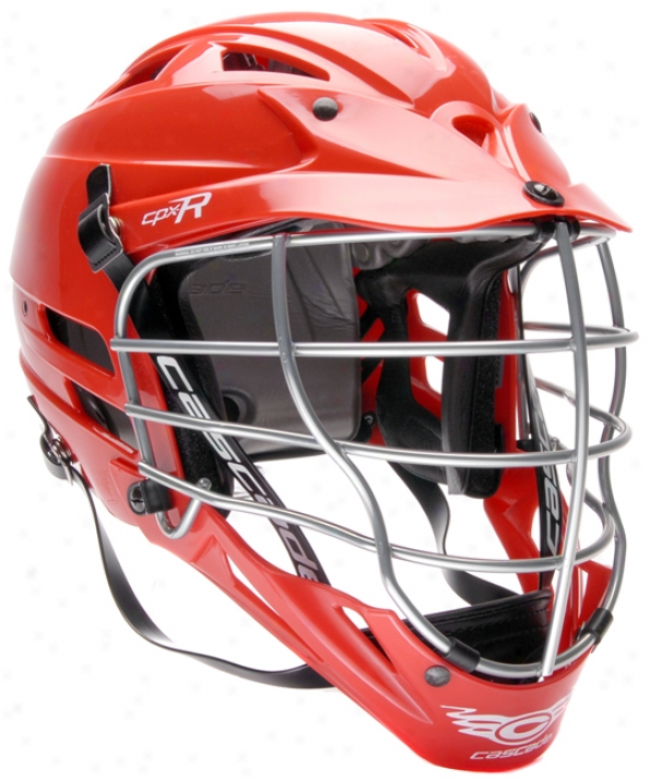 Cascade Cpx-r Chrome Custom Lacrosse Helmet