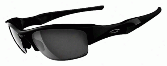 Oakley Flak Jacket Jet Black/black Iridium Polarized Sunglasses
