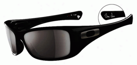 Oakley Hijinx Bruce Irons Signature Polished Black/warm Grey Sunglasses