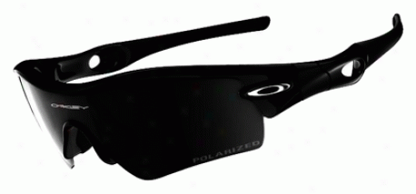 Oakley Radar Path Polished Black/black Iridium Polarized Sunlasses