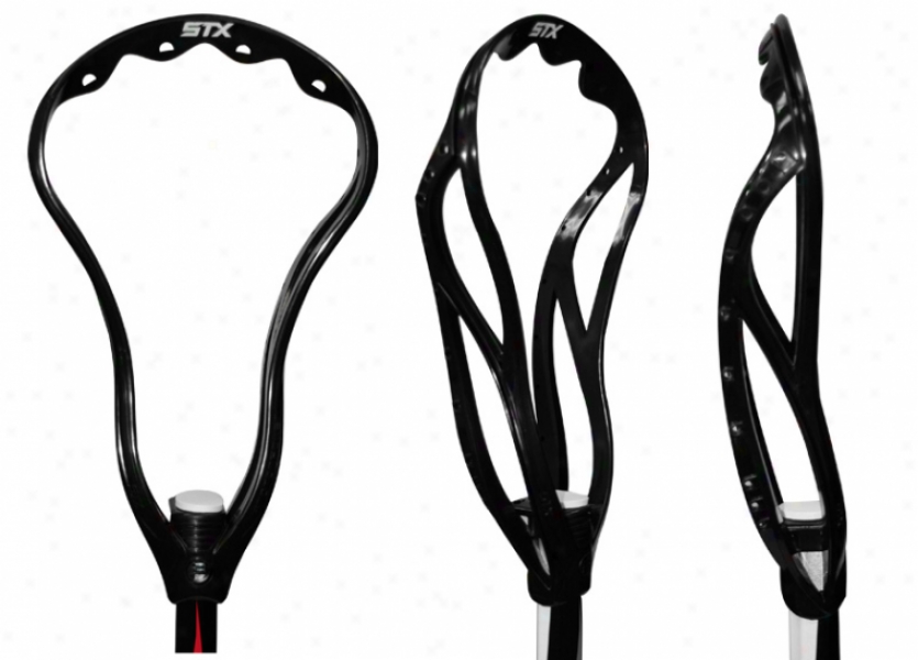 Stx Proton Power Black Unstrung Lacrosse Head